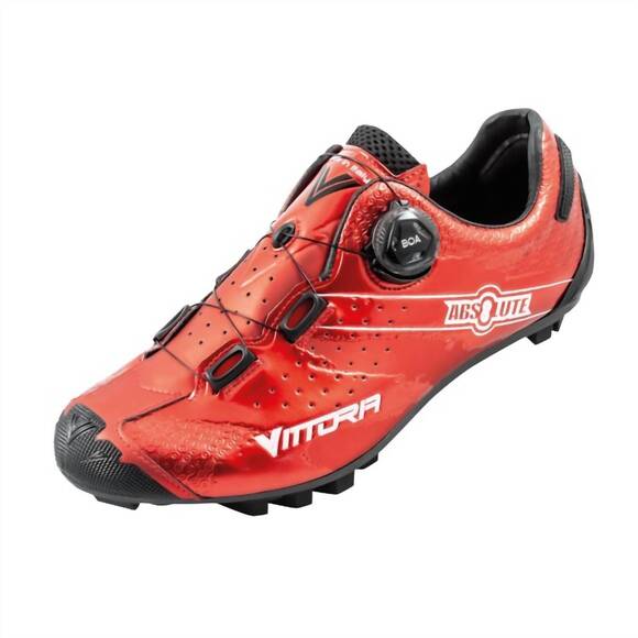 NEW VITTORIA unisex boa mtb cycling shoes in red